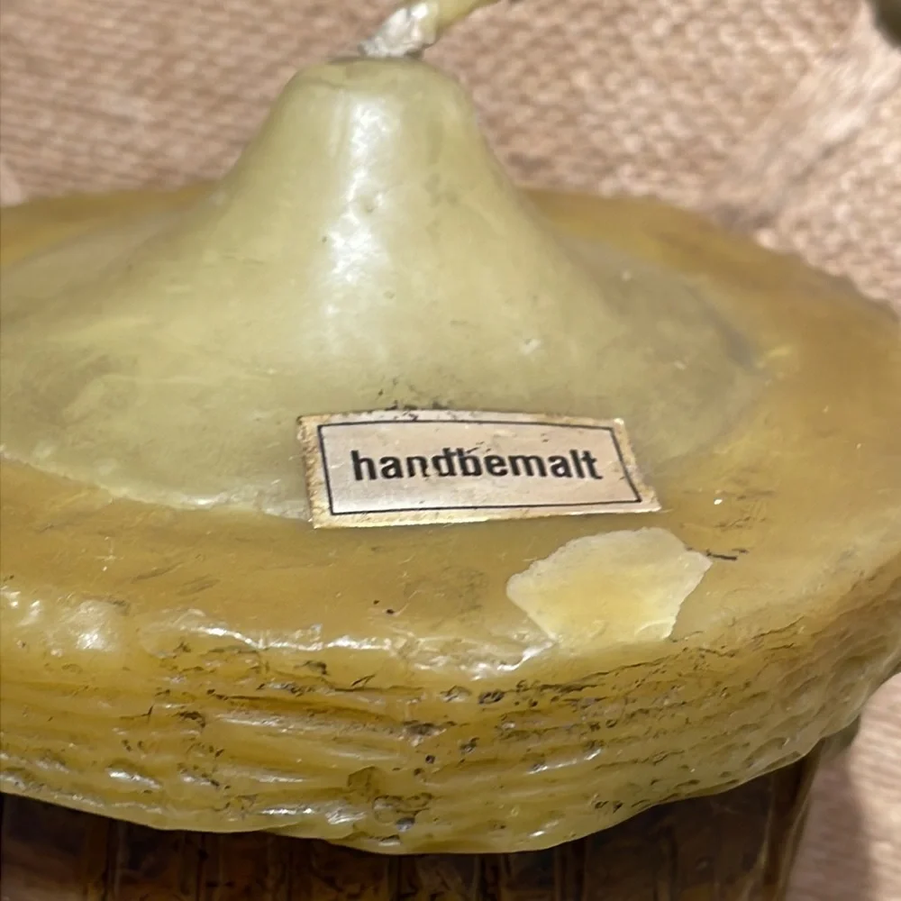 Vintage German candle